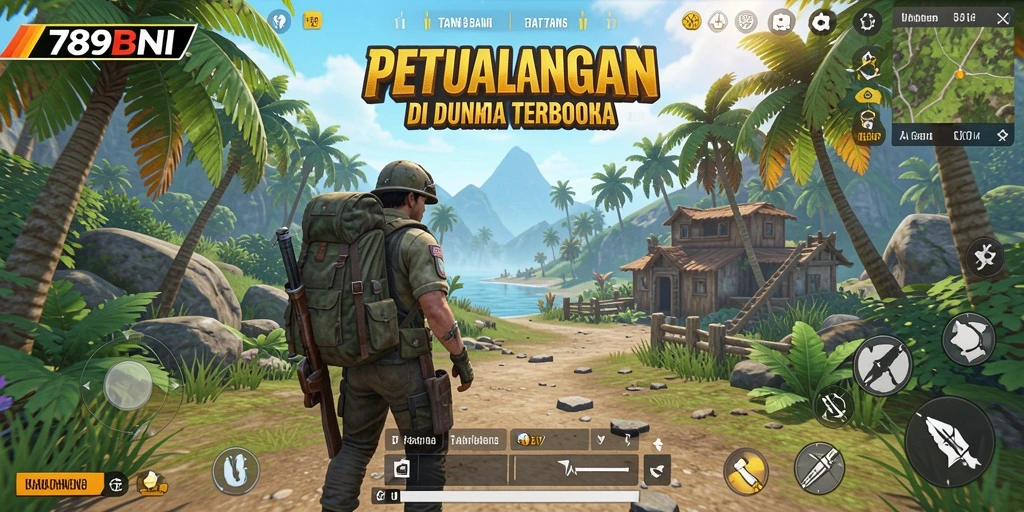 Screenshot menampilkan gameplay menakjubkan di dunia terbuka 789BNI.