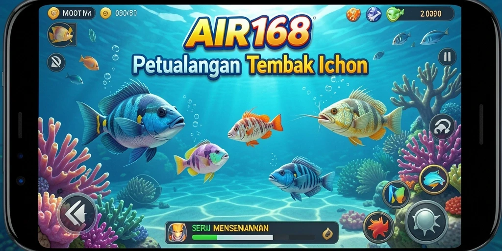 Tangkapan ikan yang seru dengan grafis menakjubkan dalam AIR168.