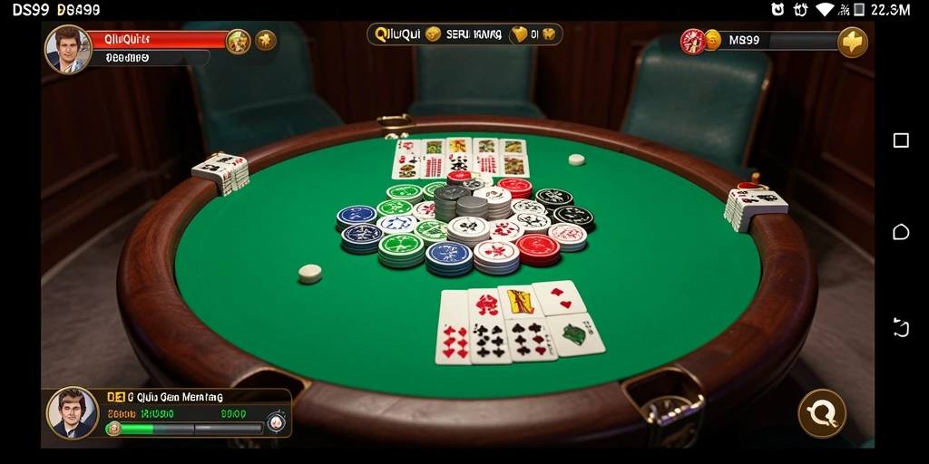 Tampilan gameplay QiuQiu yang menarik di DS99.