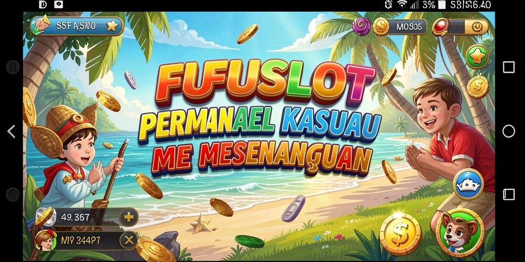 Tampilan seru dari gameplay FUFUSLOT yang menghibur.