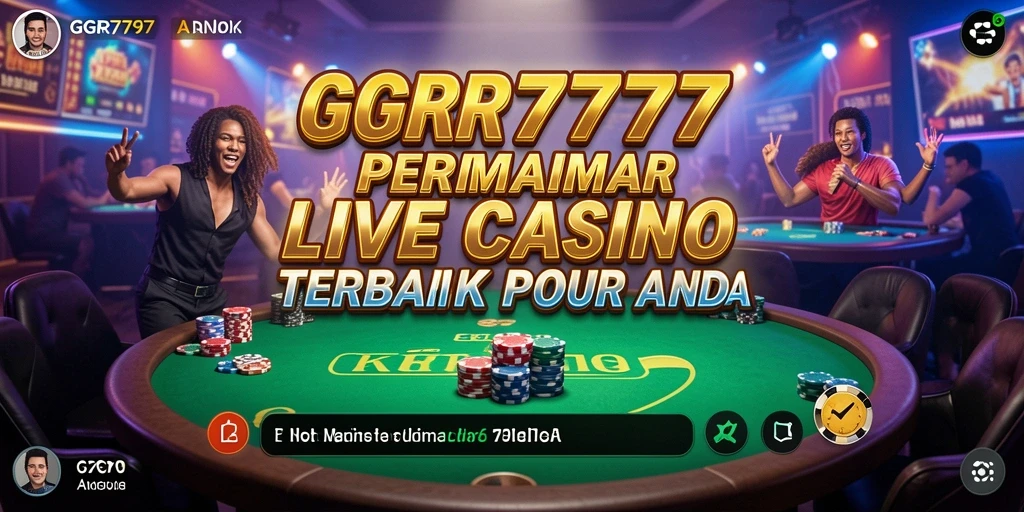 Menampilkan dealer profesional dan gameplay Live Casino yang mendebarkan.