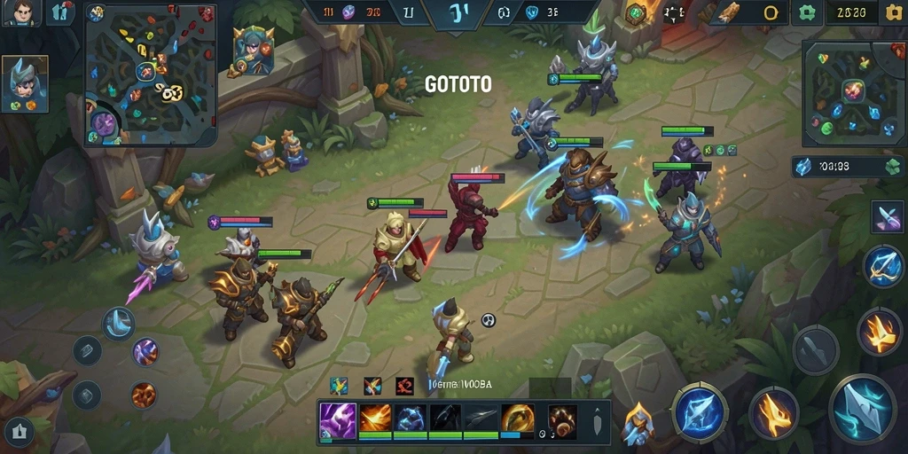 Tangkapan layar dari gameplay seru GOTOTO dalam aksi.