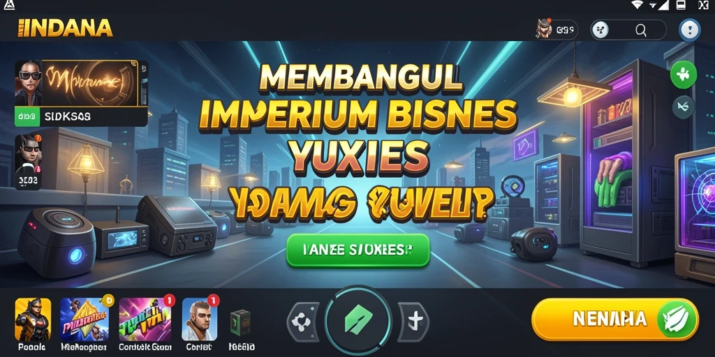 Tampilan gameplay INDAAA yang menarik dan menantang.