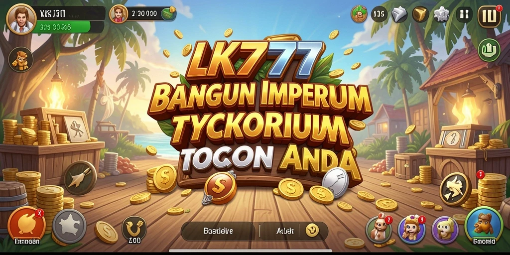 Screenshot LK777 menampilkan dinamika gameplay Tycoon yang seru.
