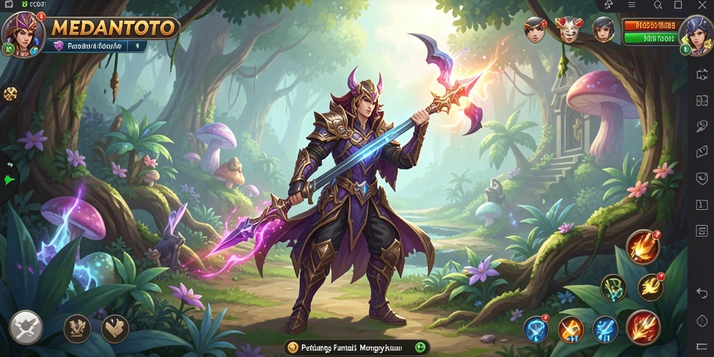 Tampilan gameplay <strong>MEDANTOTO</strong> yang mengasyikkan dan penuh aksi.