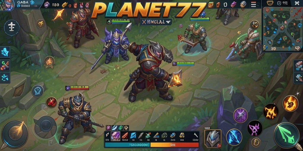 Gameplay seru dan kompetitif di PLANET77.