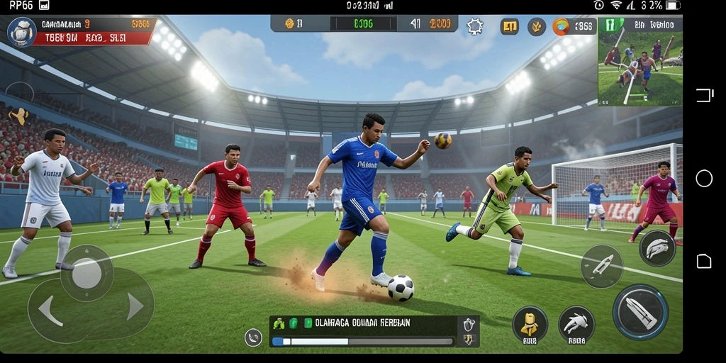 Tampilan gameplay RP66 yang mengasyikkan dalam olahraga.