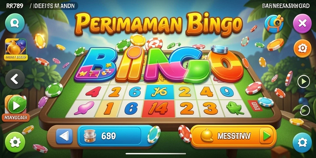 Screenshot gameplay Bingo RR789 yang menarik dan interaktif.