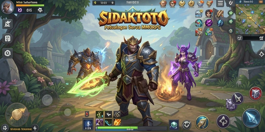 Tangkapan layar gameplay SIDAKTOTO yang epik dan imersif.