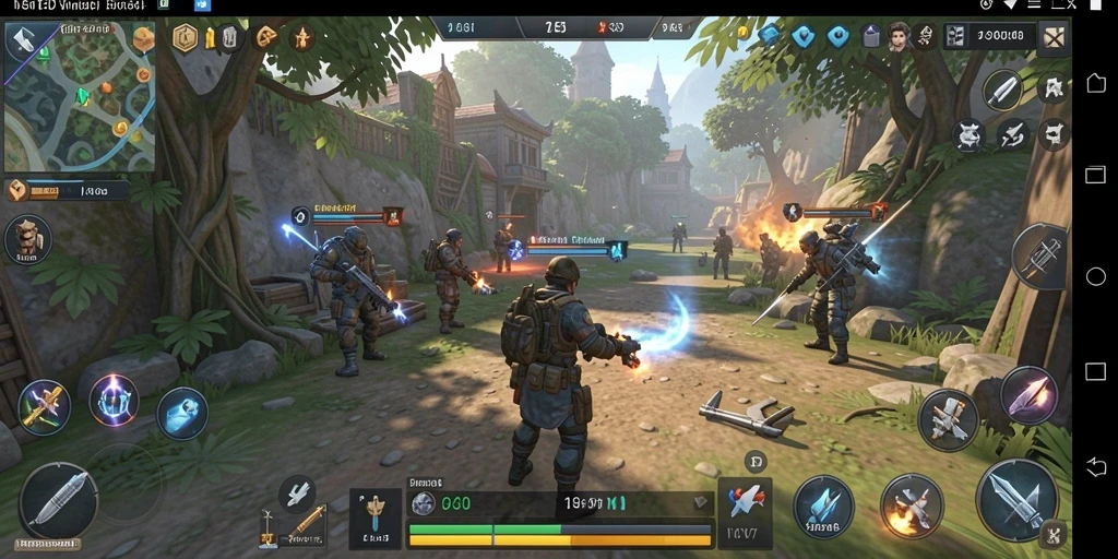 Tampilan gameplay menarik dan dinamis dari SINTE4D