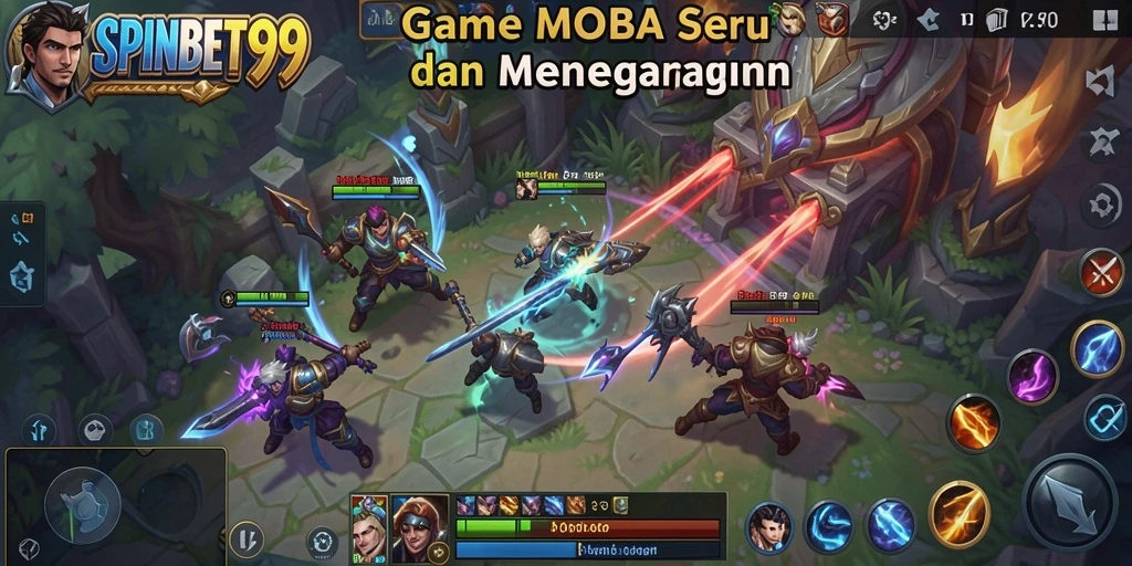 Tampilan gameplay seru dalam SPINBET99 yang menantang.