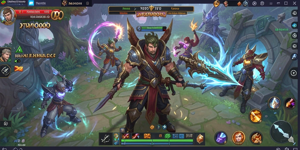 Tampilan gameplay TOTO1000 yang penuh aksi dan petualangan baru.